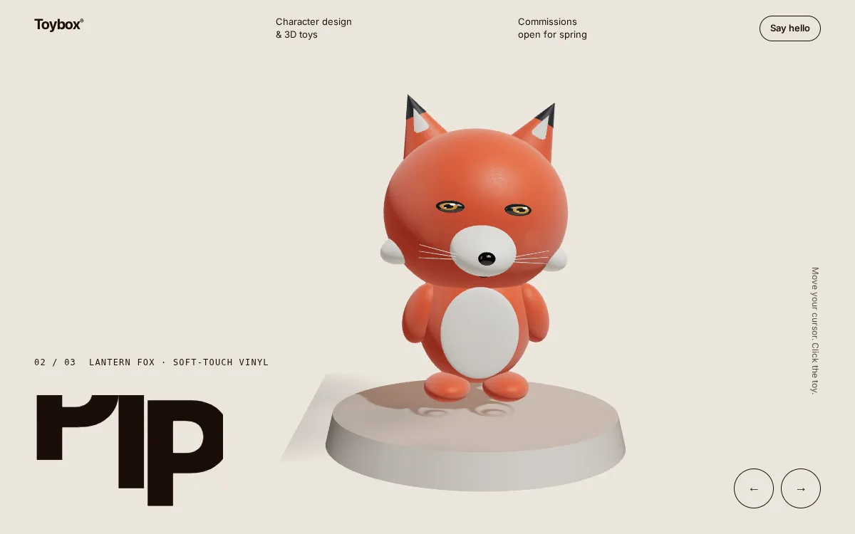 Toybox hero preview